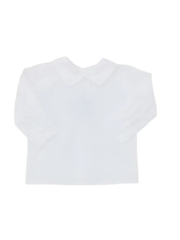 Jim White Pima Long Sleeve Collared Shirt