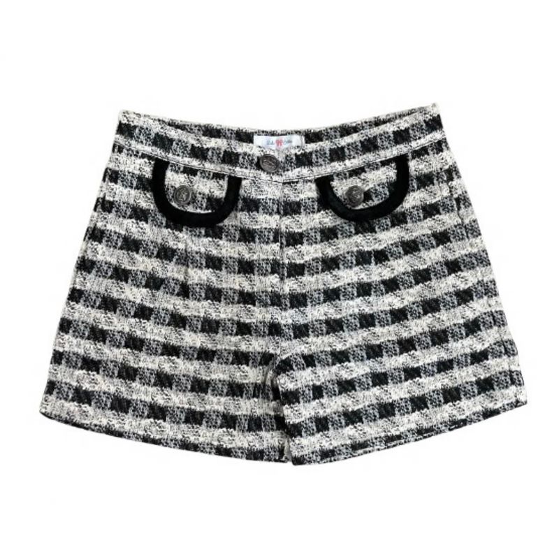 Donna Black Tweed Shortie