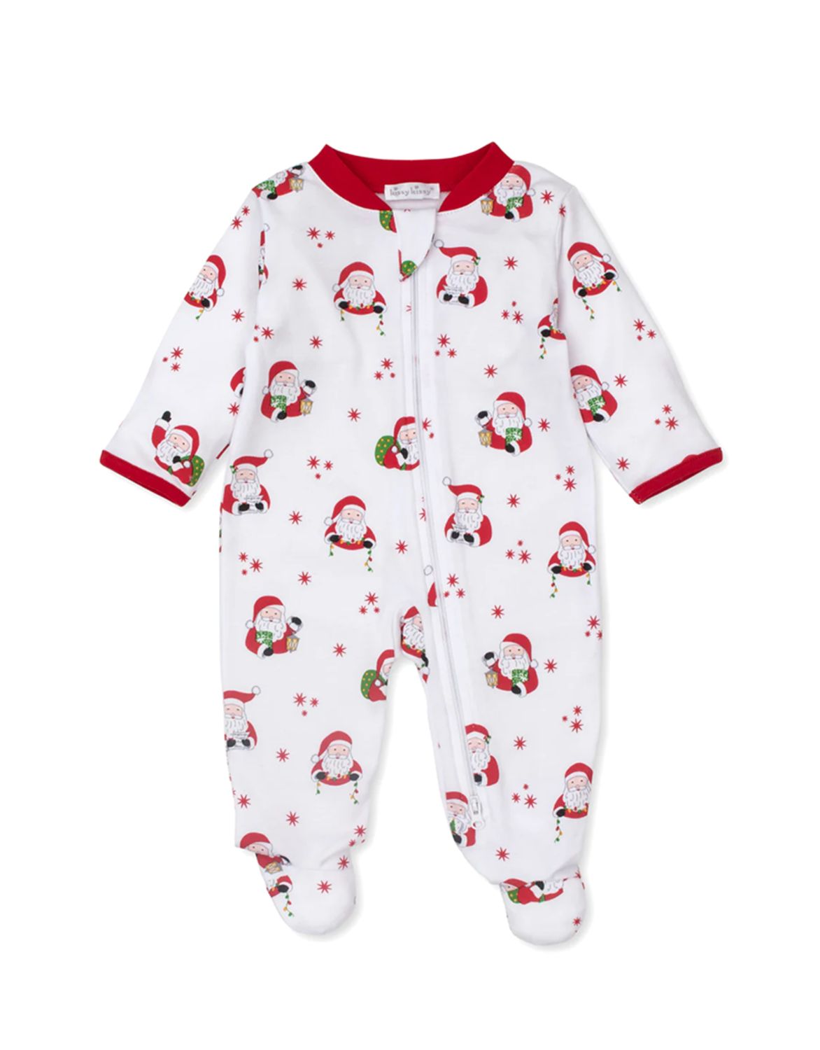 Santa Zippered Footie