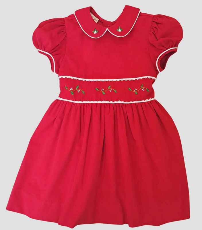 Christmas Classic Corduroy Dress