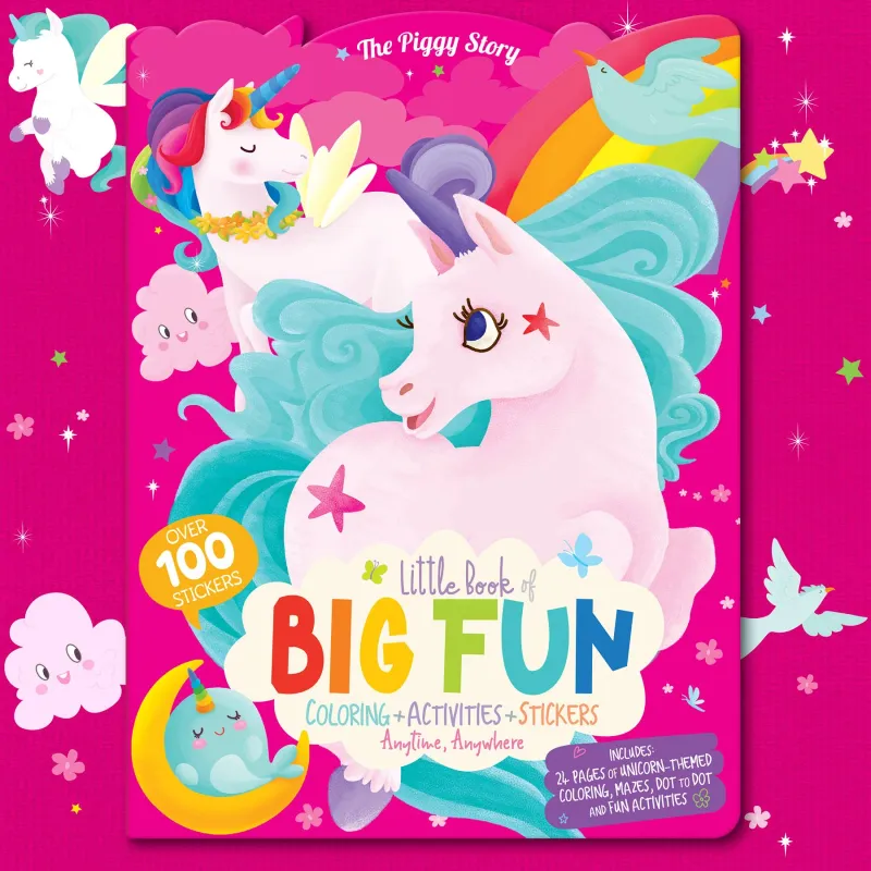 Little Book of Big Fun Activity Book- Unicorn Land