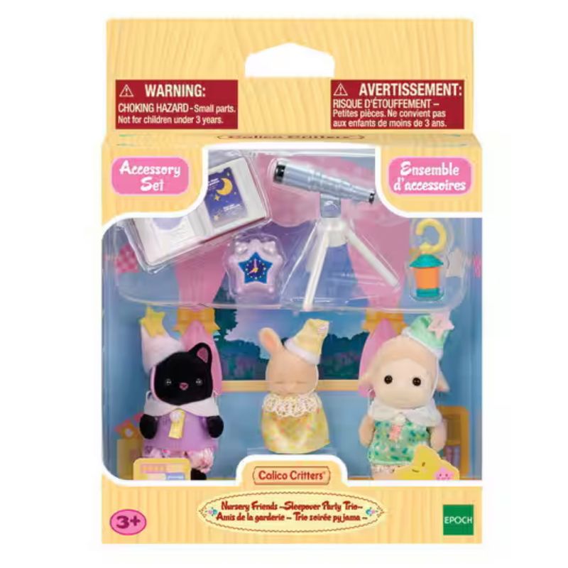 Nursery Friends- Sleepover Party Trio