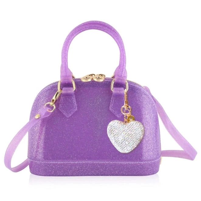 Cate Purple Sparkle Purse