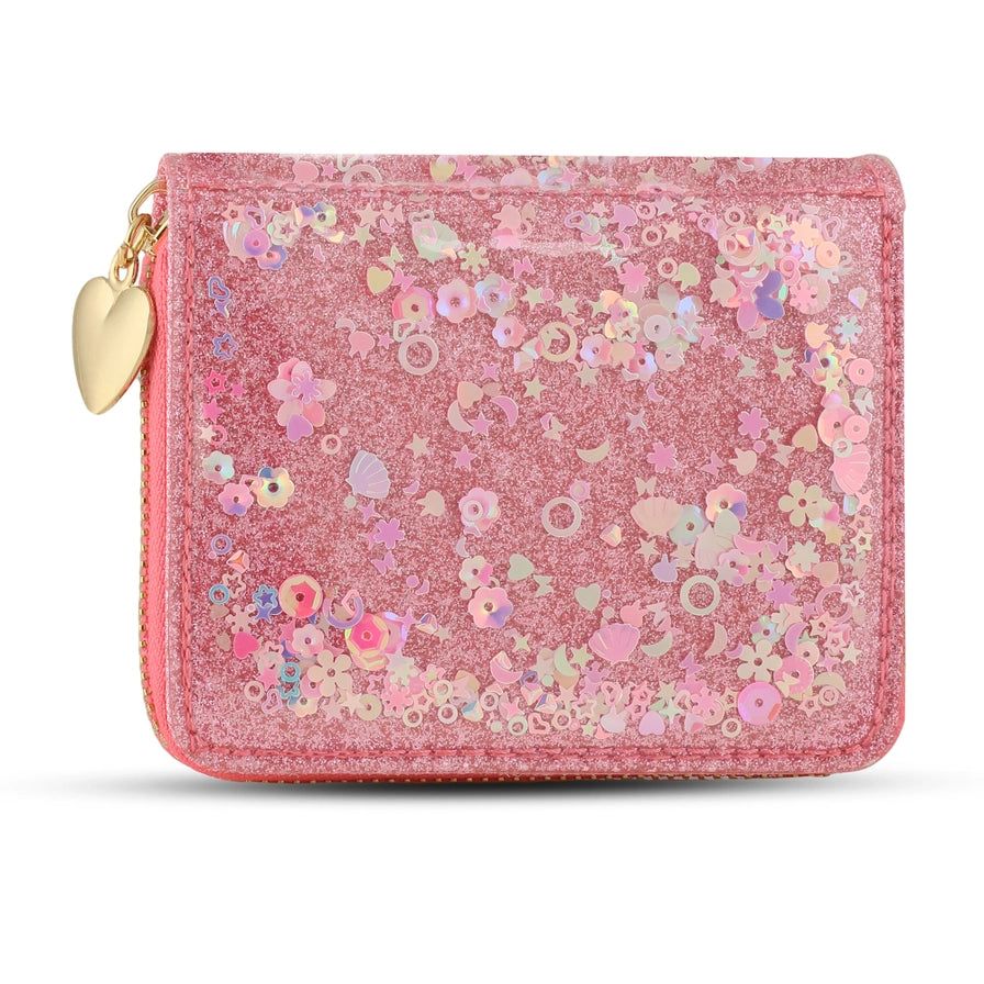 Pink Confetti Wallet