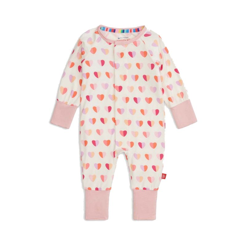 Pink XO Modal Magnetic Convertible Coverall