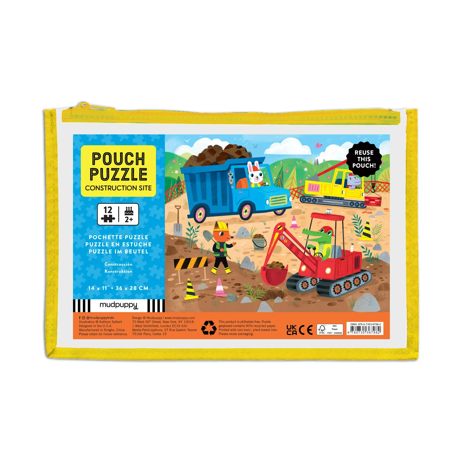 Construction Site Pouch Puzzle