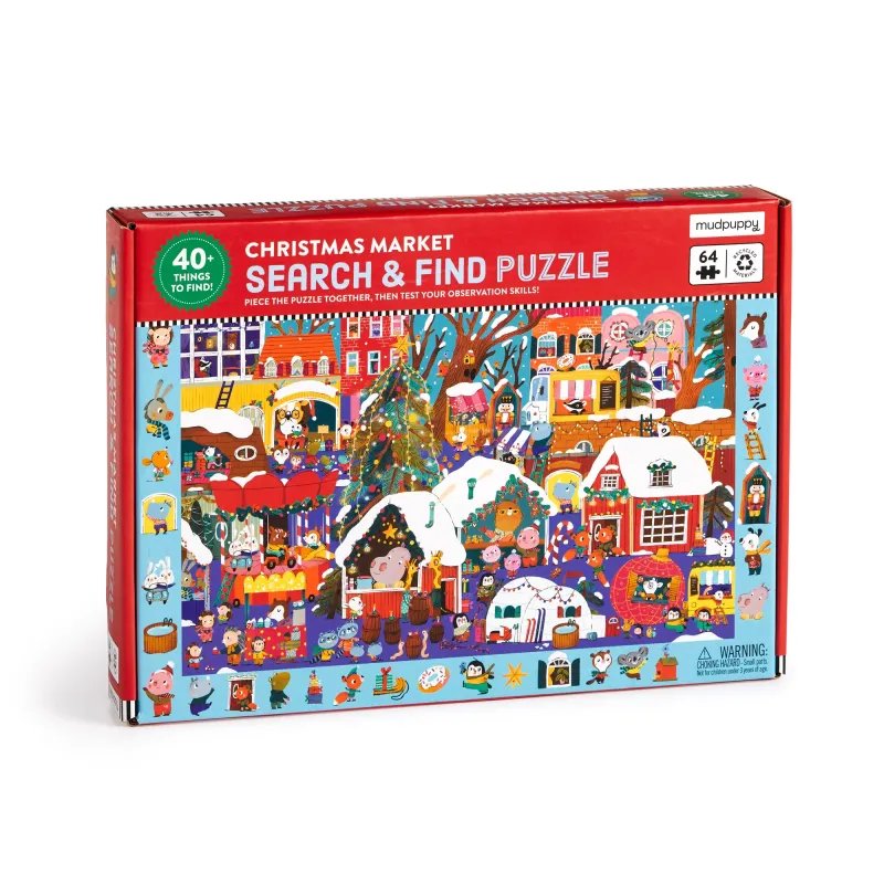 Christmas Market Search and Find Puzzle