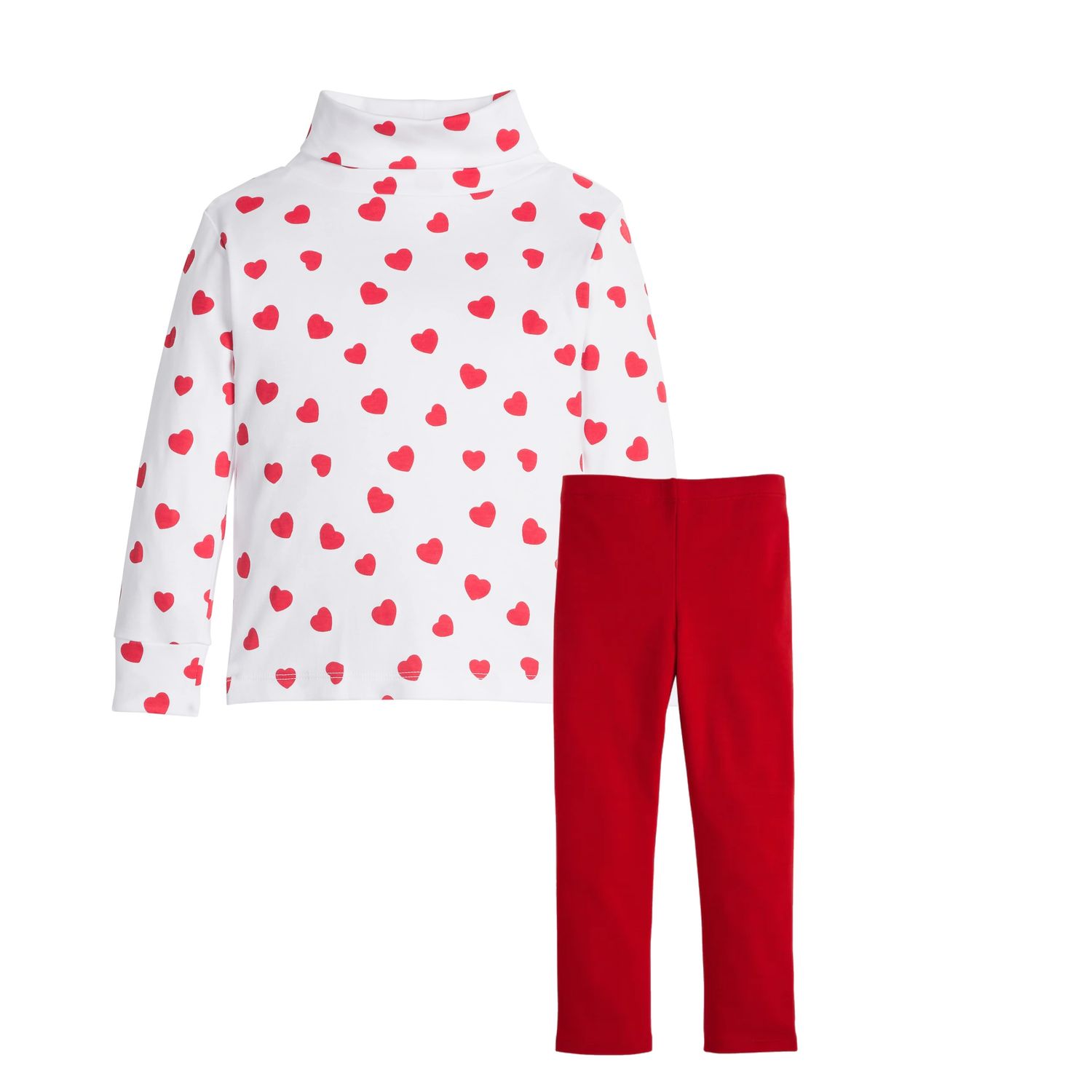Red Heart Printed Set