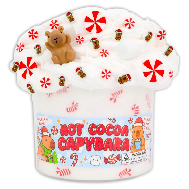 Hot Cocoa Capybara Slime