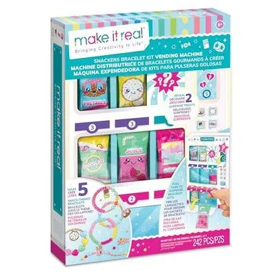 Snackers Bracelet Kit Vending Machine