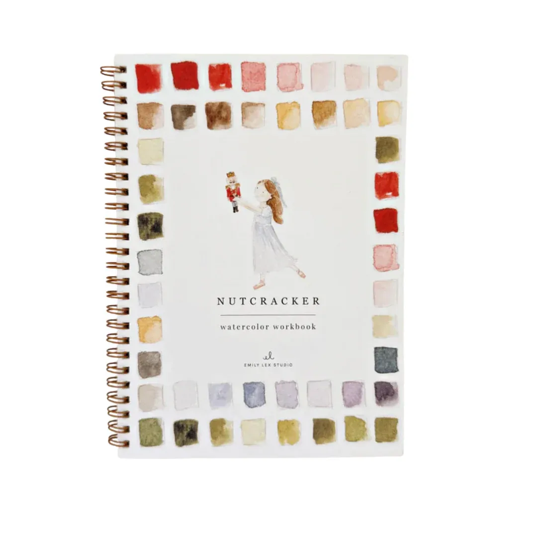 Nutcracker Watercolor Workbook