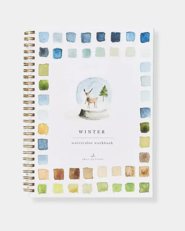 Winter Watercolor Workbook