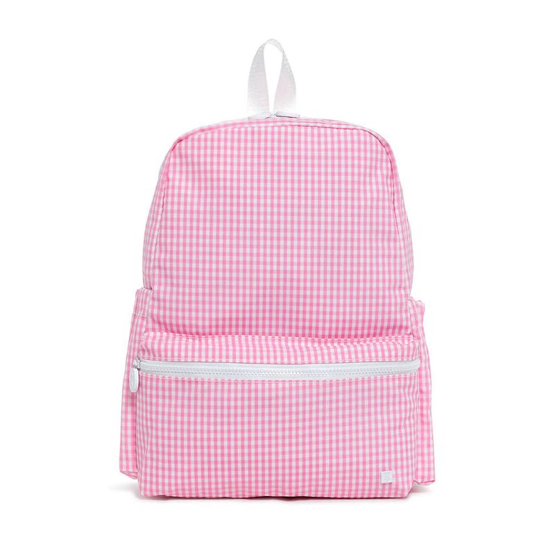 TRVL Backpacker- Pink Gingham