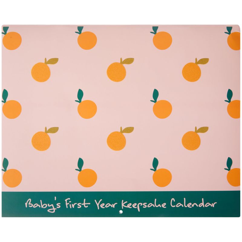 Baby's First Year Keepsake Calendar