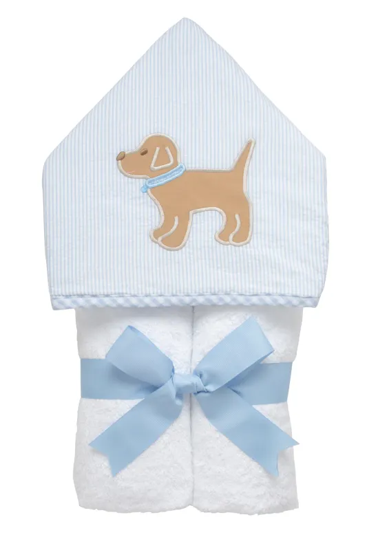 Puppy Everykid Towel Blue