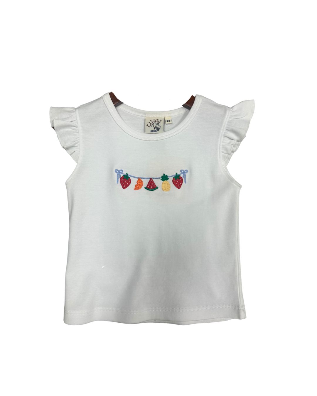 Fruit and Bows Flutter Sleeve Tee
