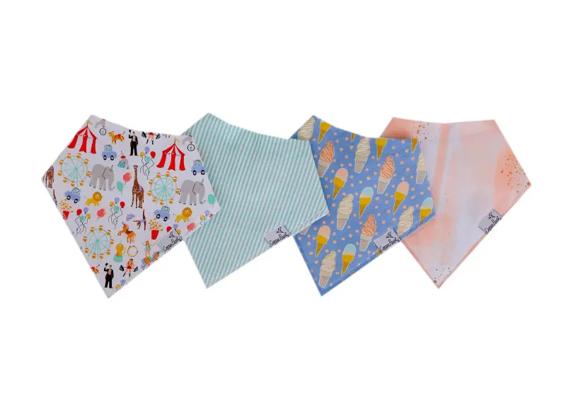 Baby Bandana Bibs- Bailey