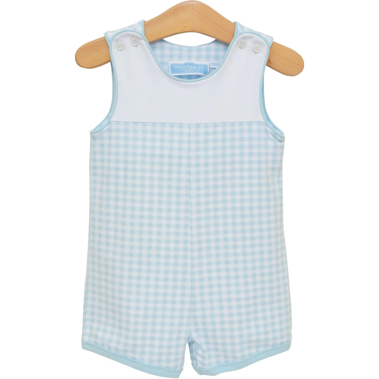 Madden Jon Jon in Light Blue Gingham