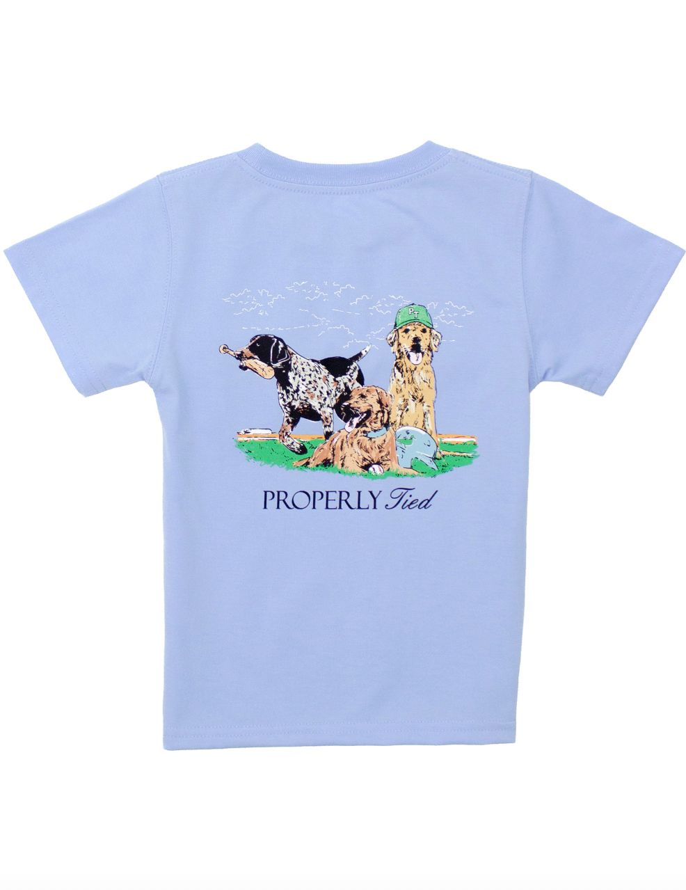 Diamond Dogs Short Sleeve Light Blue T-Shirt