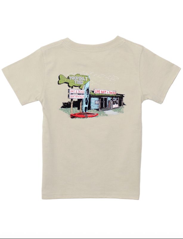 Baitshop Short Sleeve Linen T-Shirt