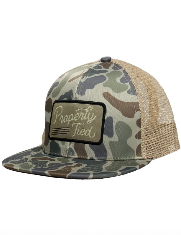 Sportsman Trucker Hat Vintage Camo