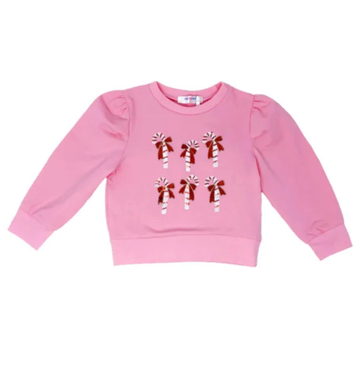 Lilly Candy Cane Pink Sequin Shirt