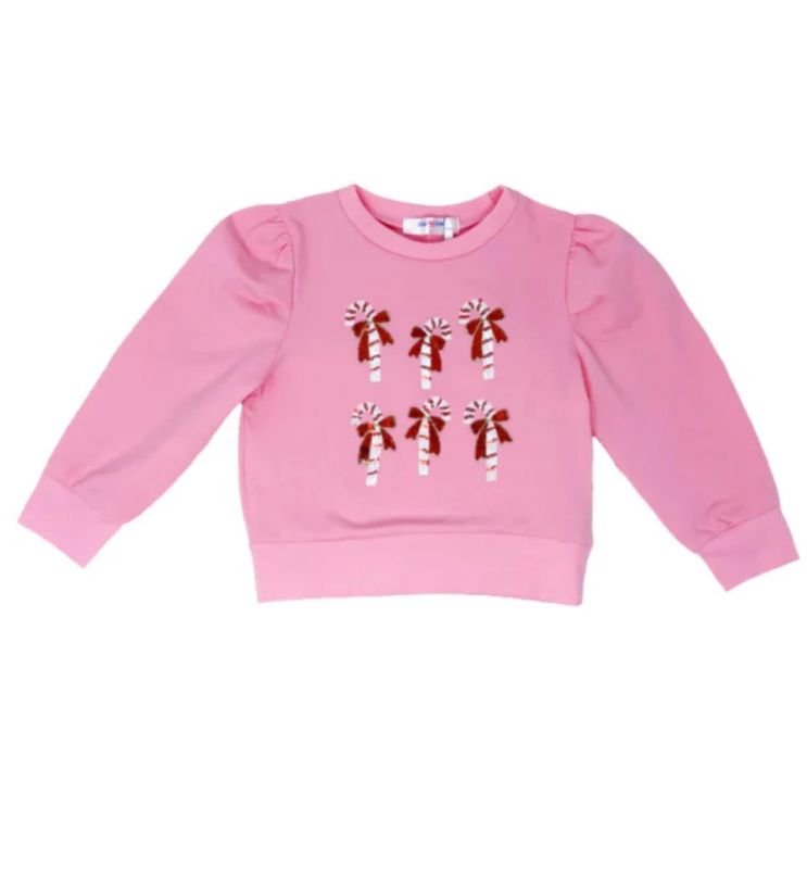 Lilly Candy Cane Pink Sequin Shirt