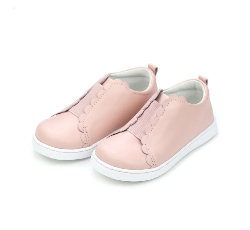 Phoebe Pink Elastic Slip On Shoes