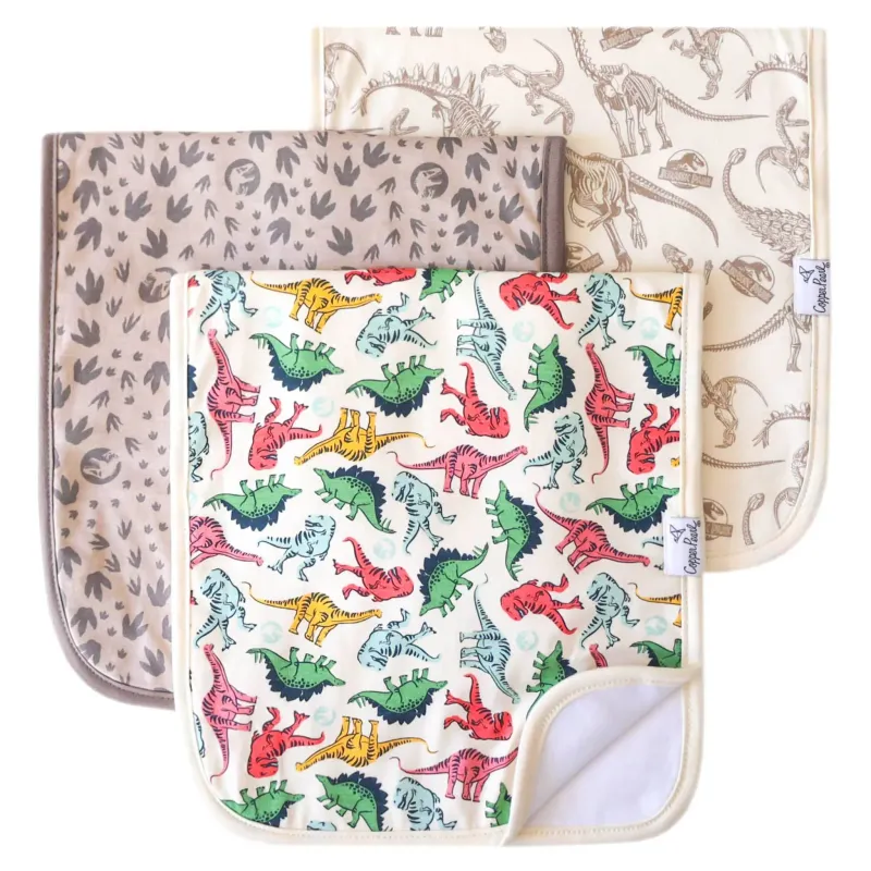 Jurassic Park Burp Cloths