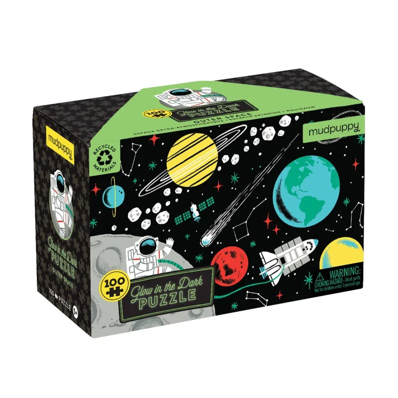 Glow in the Dark Outer Space Puzzle