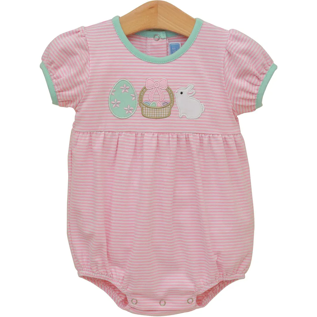 Bunnies and Baskets Bubble in Pink