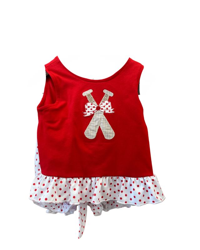 Play Ball Girls Bloomer Set