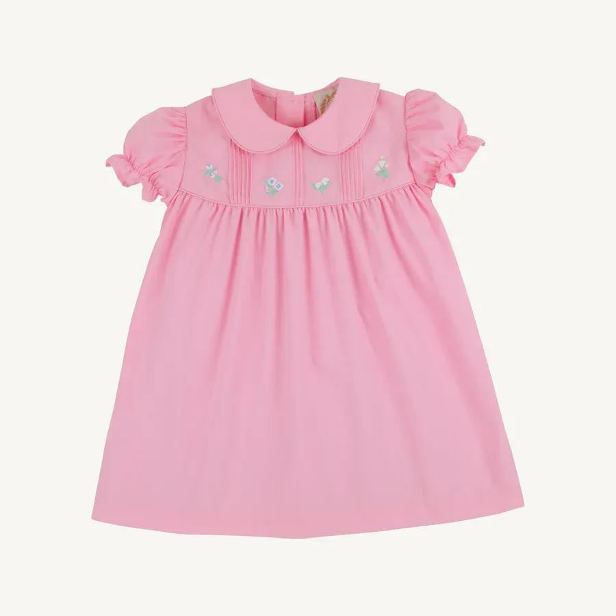 Holly Day Dress in Pier Party Pink/Flowers