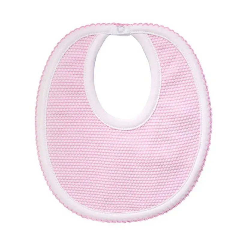 Pink Bubble Baby Bib