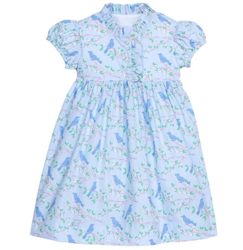 Birdie Dress in Cherry Blossoms