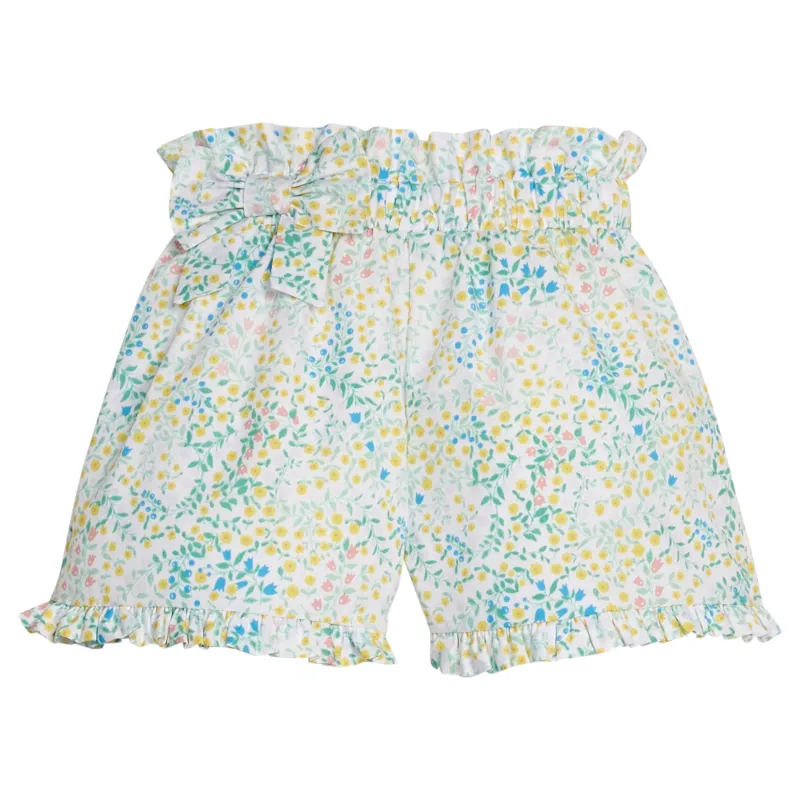 Paperbag Bow Short in Briarcliff Floral