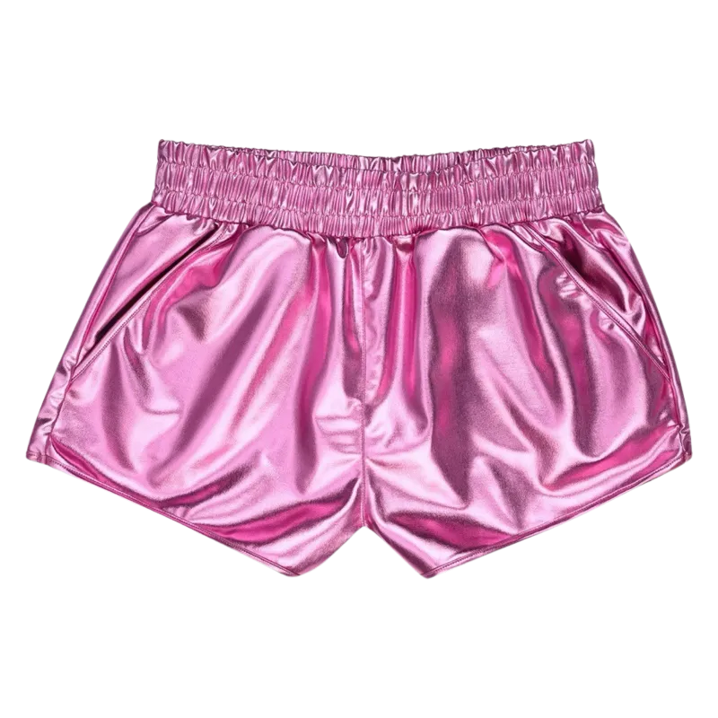 Zola Hot Pink Metallic Champ Short