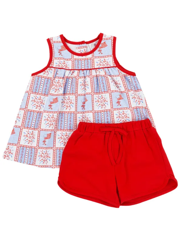 Patriotic Patchwork Piper Play Set