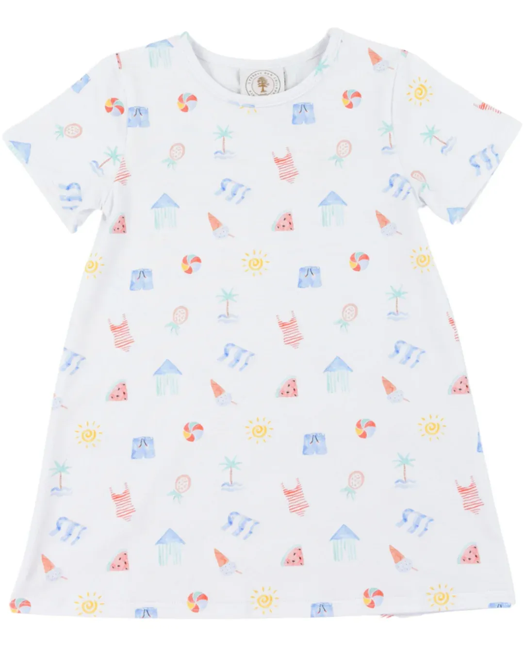 Saltwater Soiree Susie Swing Dress