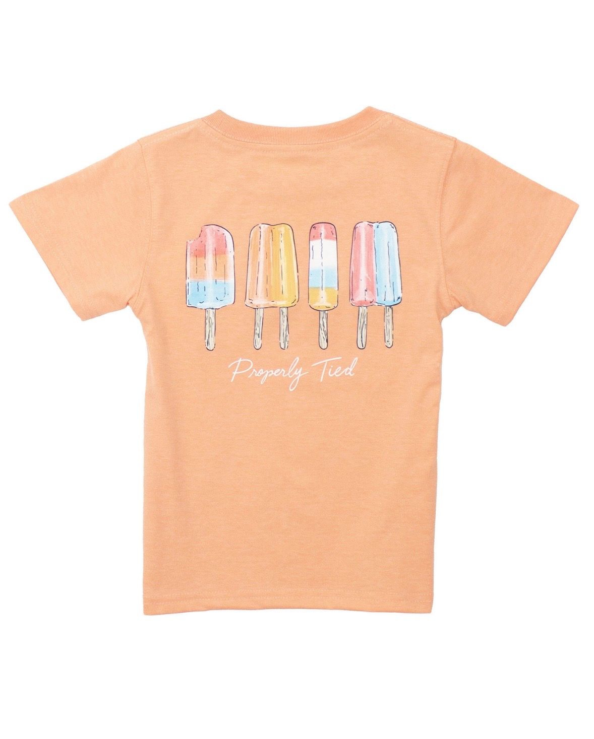 Girls Popsicles Short Sleeve in Melon