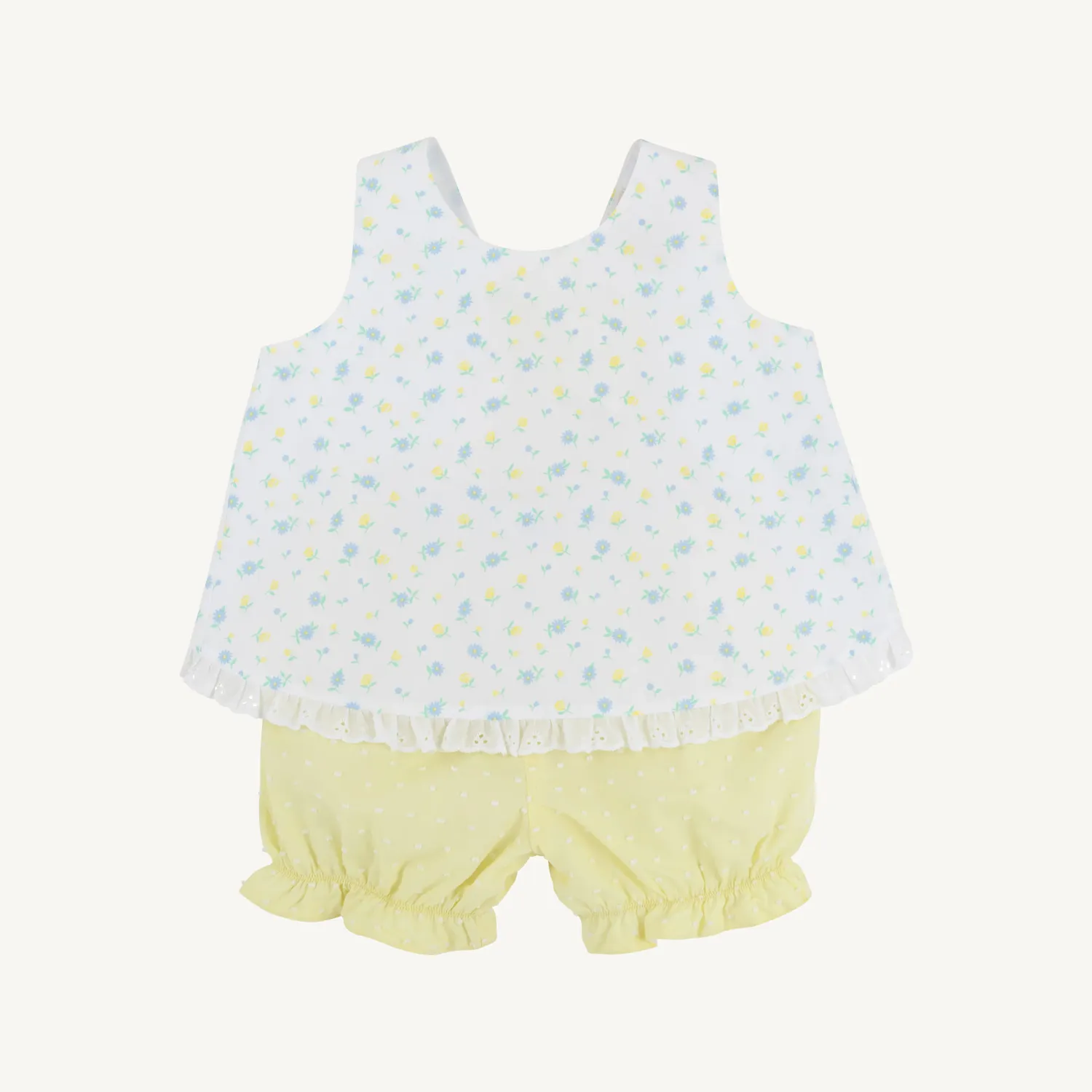 Susy Swing Top Set in Dunwoody Daisy/York Yellow and Worth Ave