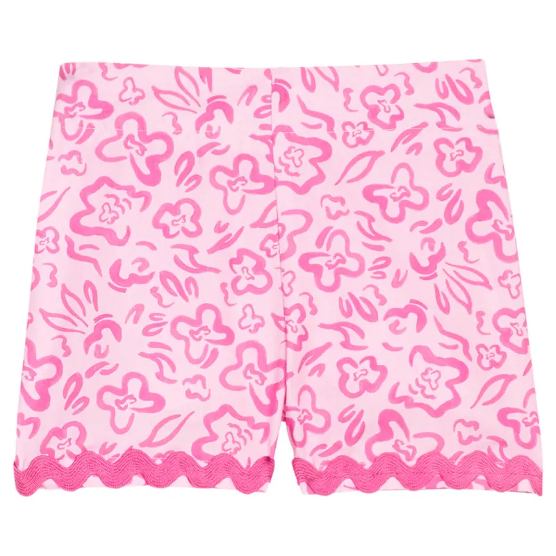 Ric Rac Shorts in Matisse Blooms Pink