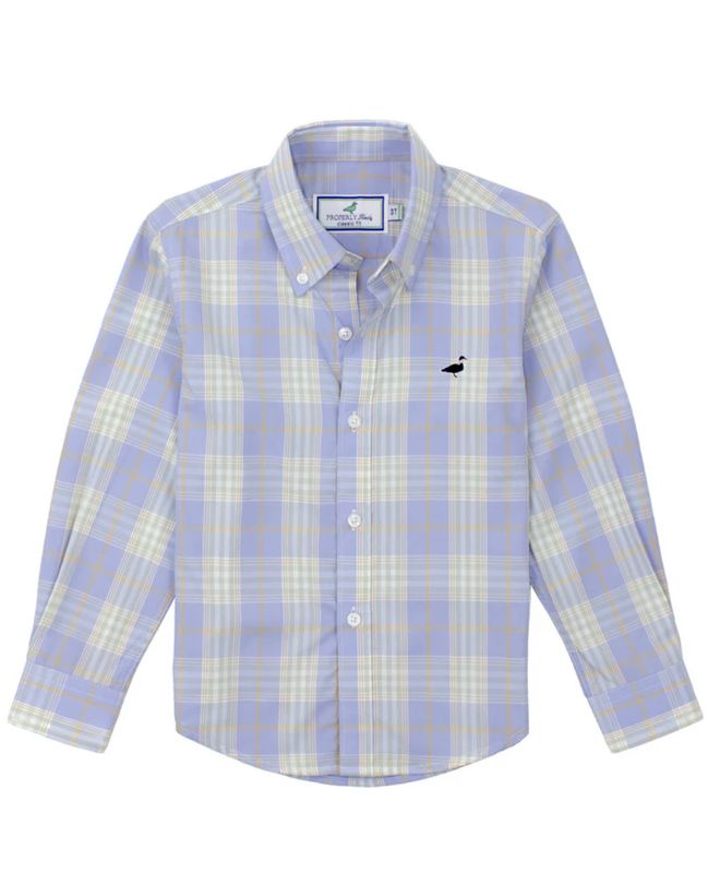 Boys Seasonal Sportshirt in Willow