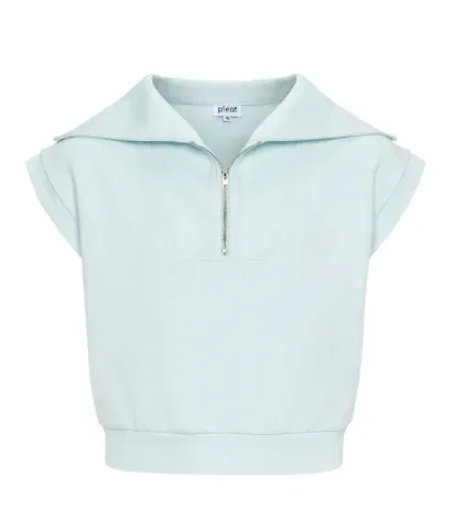 Callie Top in Frost Cozy