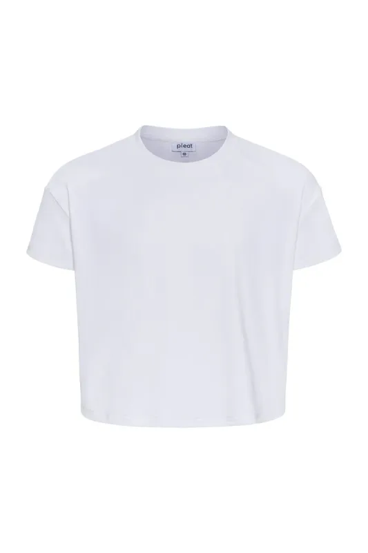 Tyler Top in White Rib