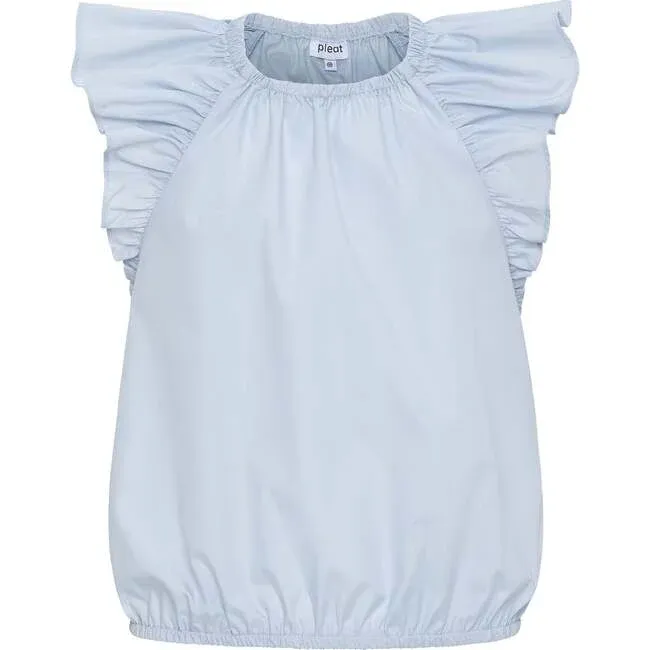 Allie Top in Light Blue