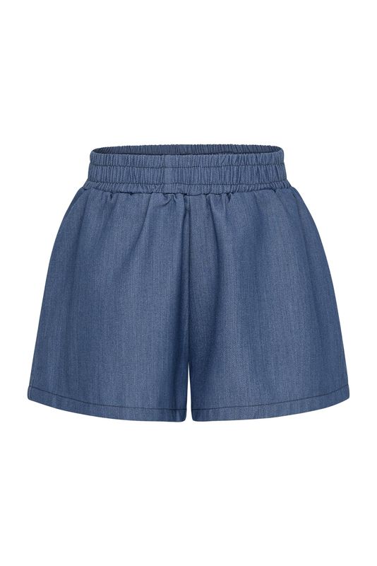 Remi Shorts in Soft Denim