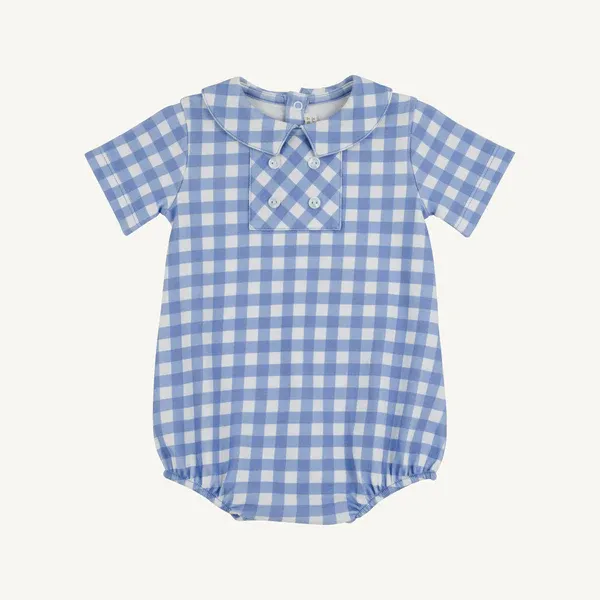 Benny Bubble in Park City Periwinkle Gingham