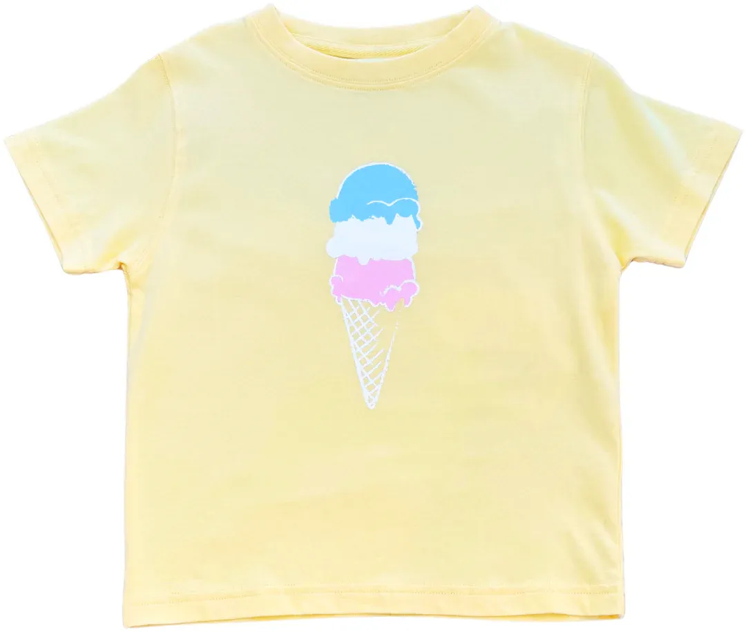 Yellow Ice Cream T-Shirt
