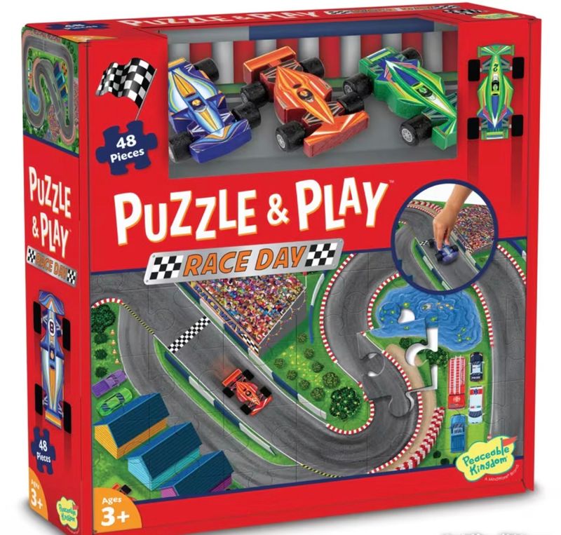 Puzzle and Play Race Day
